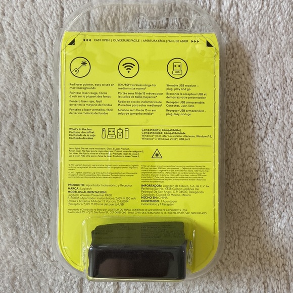Logitech R400 Laser Presentation Remote NWT - Picture 2 of 2